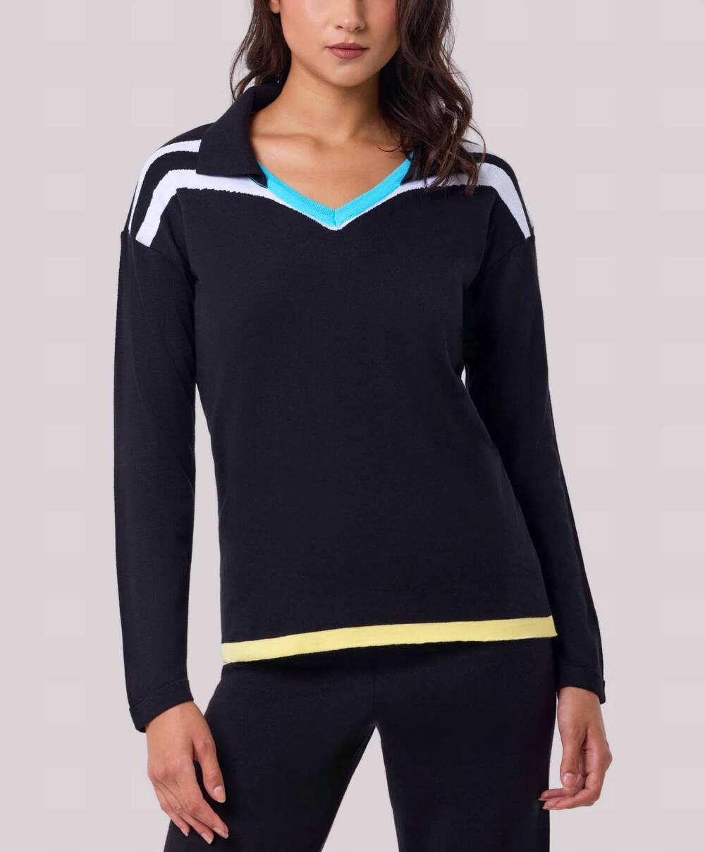 NEW ANGEL color block top